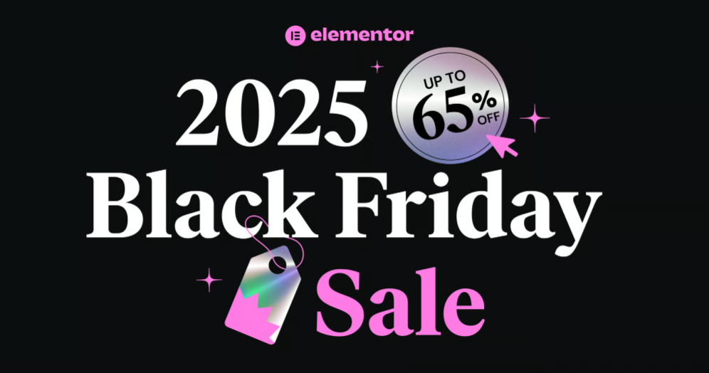 Elementor Black Friday Deals